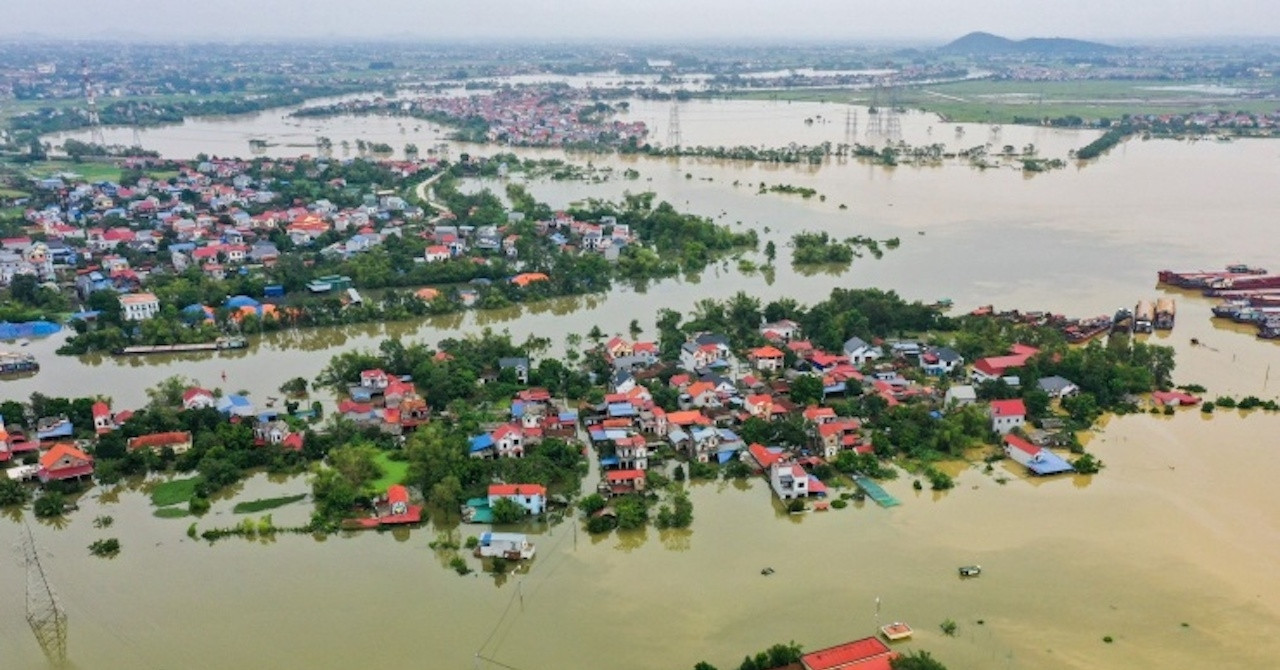 Hà Nội báo động lũ cấp 3 trên sông Cà Lồ, 7 xã nguy cơ ảnh hưởng