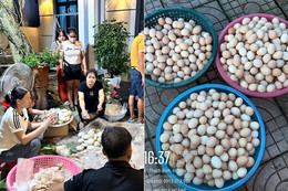 Người dân nấu cơm, chạy xe xuyên đêm cứu trợ vùng ngập Thái Nguyên