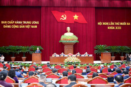 Thông báo hội nghị lần thứ 13 Ban Chấp hành Trung ương Đảng khóa 13