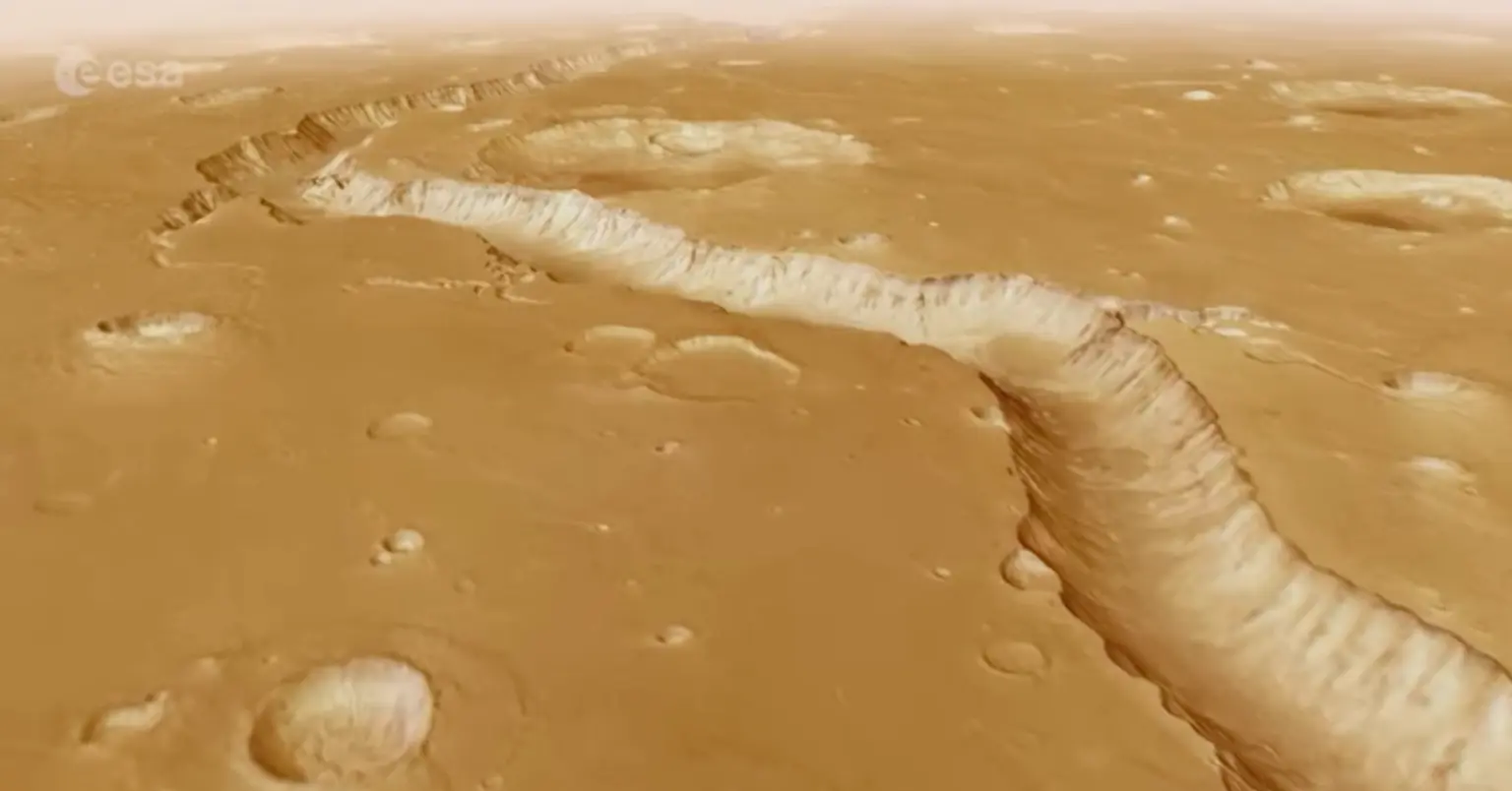 Video ngoạn mục khiến người xem như "bay" trên bề mặt đầy bí ẩn của sao Hoả