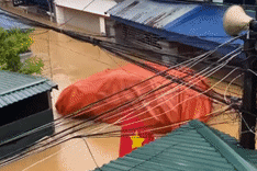 Bản tin trưa 9/10: Bọc bạt kín như bưng, 2 ô tô vẫn 'mất tích' trong mưa ngập