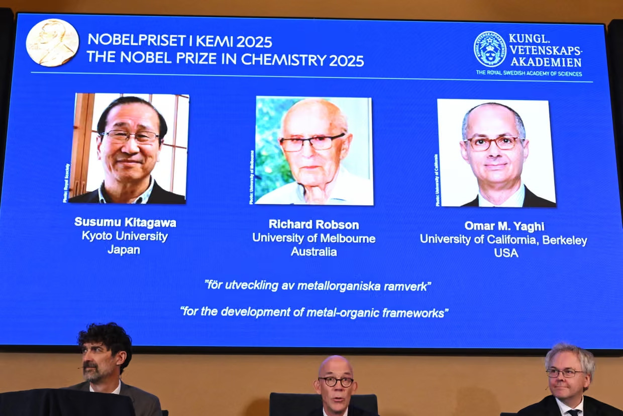 Chủ nhân Giải thưởng VinFuture mùa đầu tiên nhận Giải Nobel Hóa học 2025