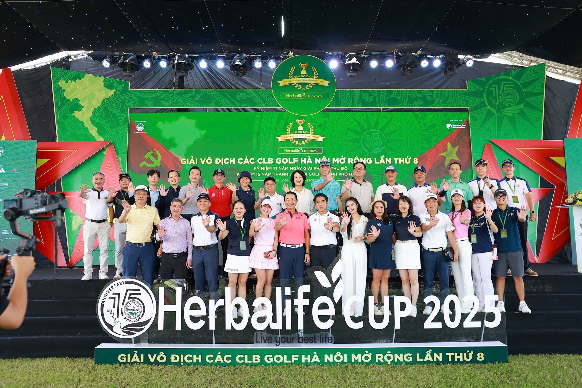 Hơn 700 golfer tranh tài tại VCK các CLB Hà Nội mở rộng - Herbalife Cup 2025