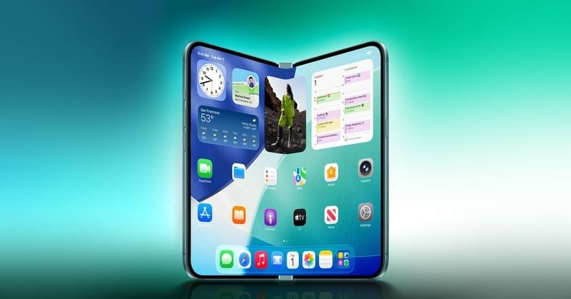 iPhone Fold ra mắt năm 2026 mỏng hơn cả iPhone Air, khung kim loại siêu bền?