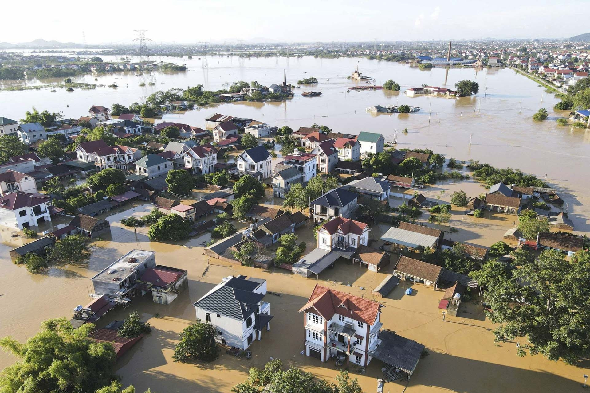 Lũ trên sông Cầu, sông Thương có khả năng đạt đỉnh vào chiều nay