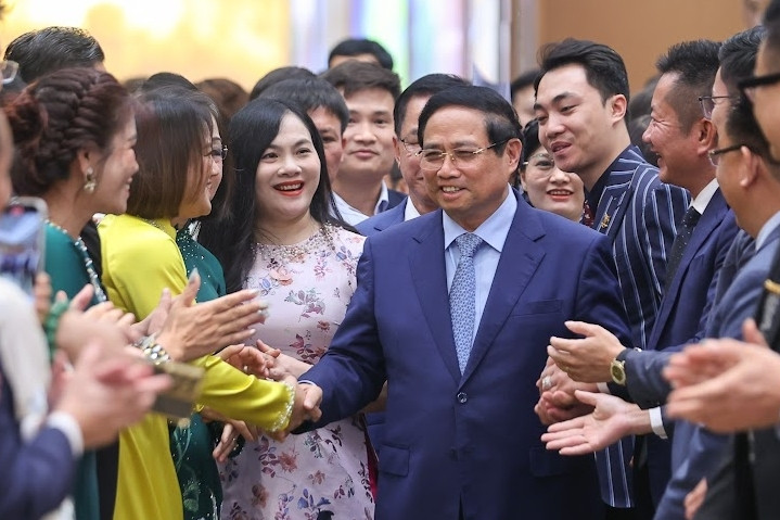 Thủ tướng đề nghị doanh nghiệp, doanh nhân Việt Nam phát huy '3 tiên phong'