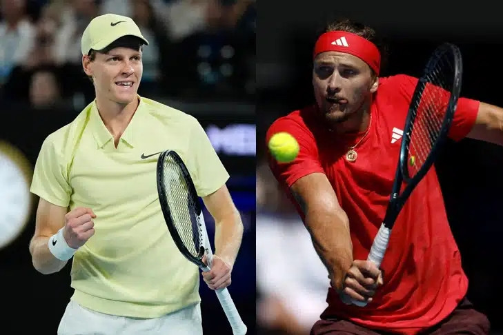 Jannik Sinner đối đầu Zverev ở bán kết Paris Masters 2025