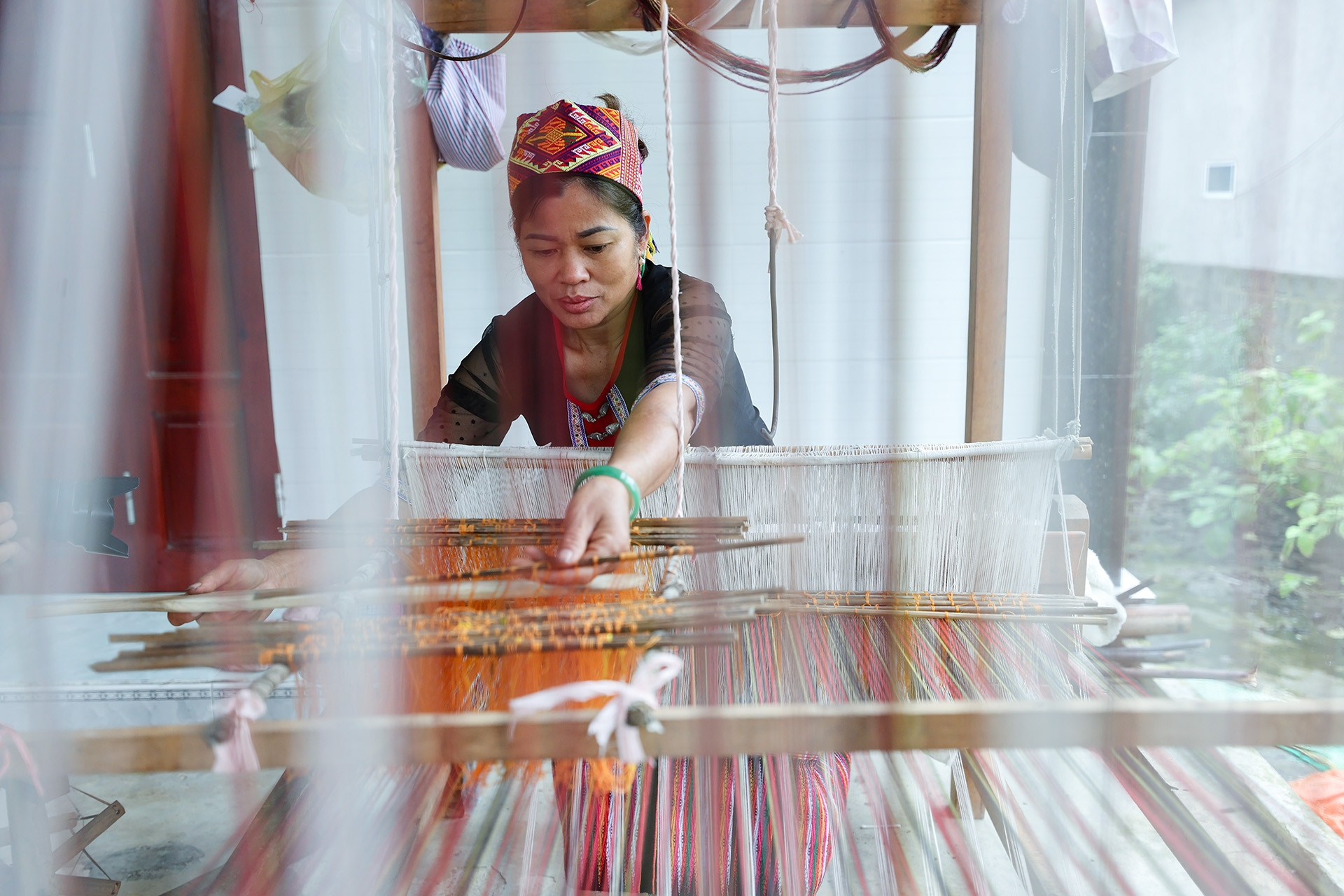 Nghệ An: Gìn giữ sắc màu thổ cẩm của đồng bào Thái