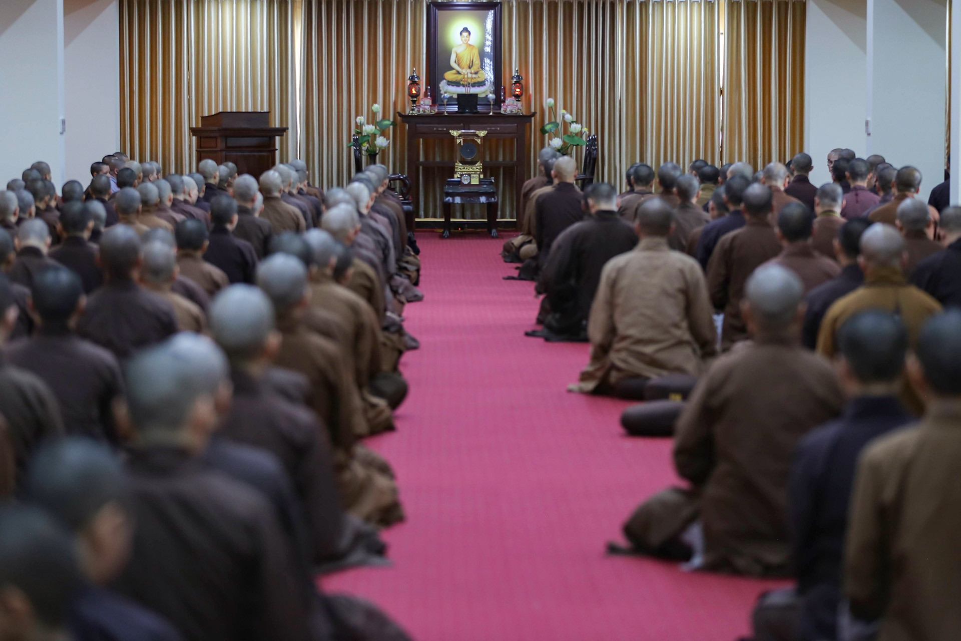 Thiền Đường Học viện Phật giáo Việt Nam – nơi “gieo mầm” thiện lành