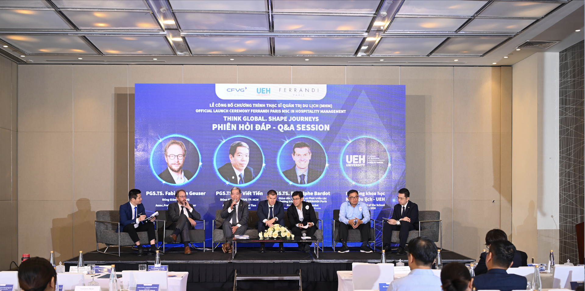 CFVG ra mắt chương trình thạc sĩ quản trị du lịch liên kết với đại học Pháp