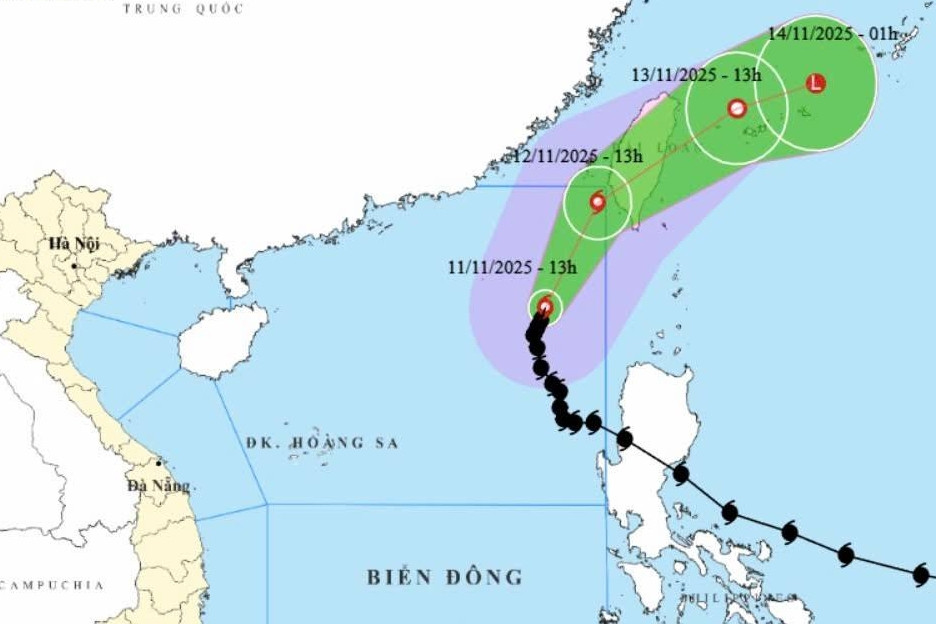 Biển Đông có thể xuất hiện 1-2 cơn bão, áp thấp nhiệt đới trong tháng tới