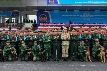 Quân đội Việt Nam và Ấn Độ diễn tập hiệp đồng công binh, quân y, cứu hộ