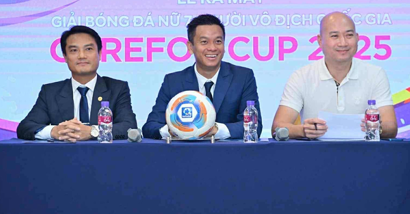 12 đội dự giải bóng đá nữ 7 người vô địch Quốc gia 2025