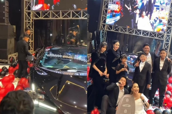 Cha tặng con 9 tuổi siêu xe 36 tỷ đồng trong ngày sinh nhật gây sốt