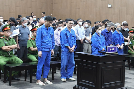 Ông Hồ Đại Dũng và các bị cáo vụ đánh bạc 106 triệu USD lĩnh án