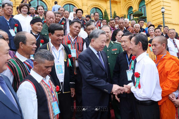 Tổng Bí thư: Phát huy sức mạnh đại đoàn kết toàn dân tộc để phát triển đất nước