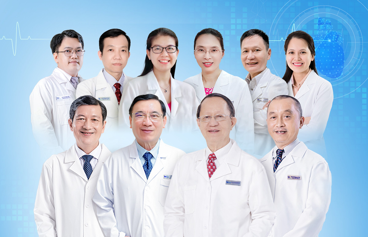 Đội ngũ chuyên gia hàng đầu của Trung tâm Tim mạch, Trung tâm Tim mạch Can thiệp của BVĐK Tâm Anh TP.HCM. Ảnh_ BVĐK Tâm Anh.jpg