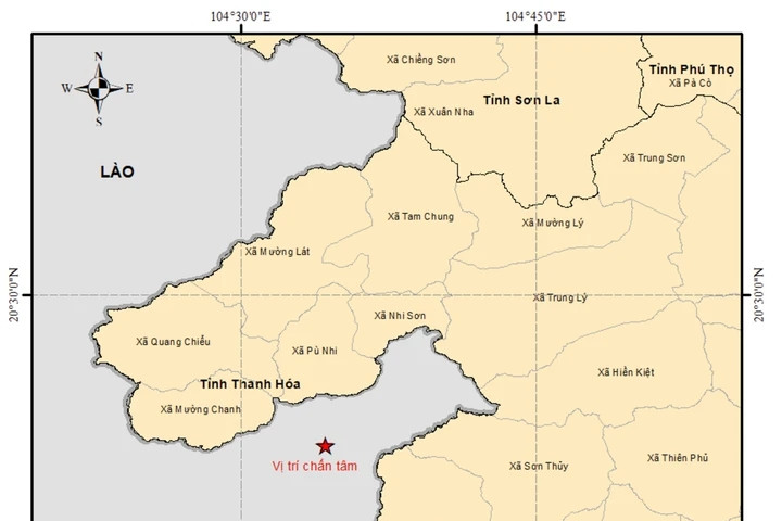 Động đất 4,8 độ tại Lào, nhiều người dân Hà Nội cảm nhận rõ rung lắc