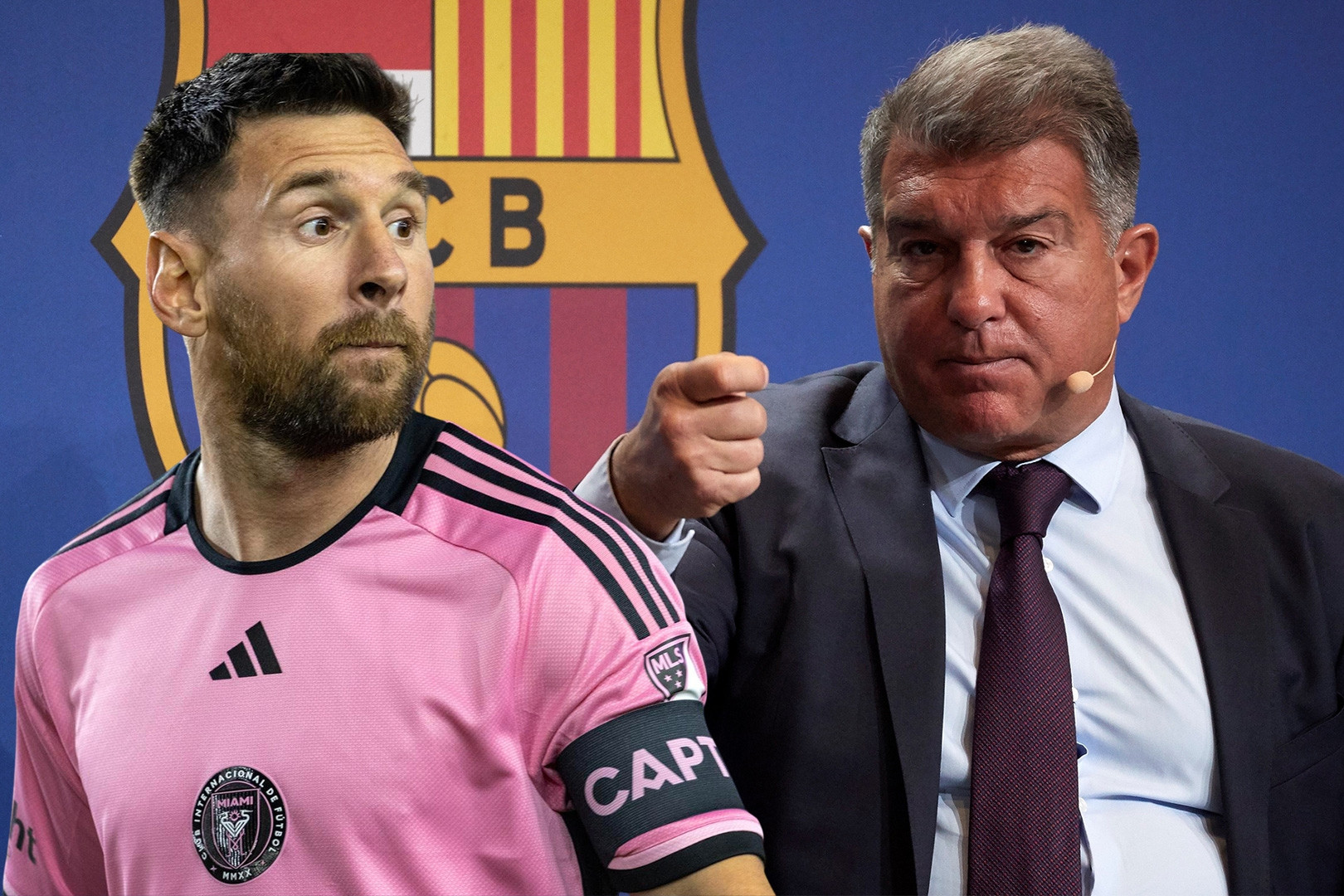Messi bí mật về Barca: Thách thức Joan Laporta