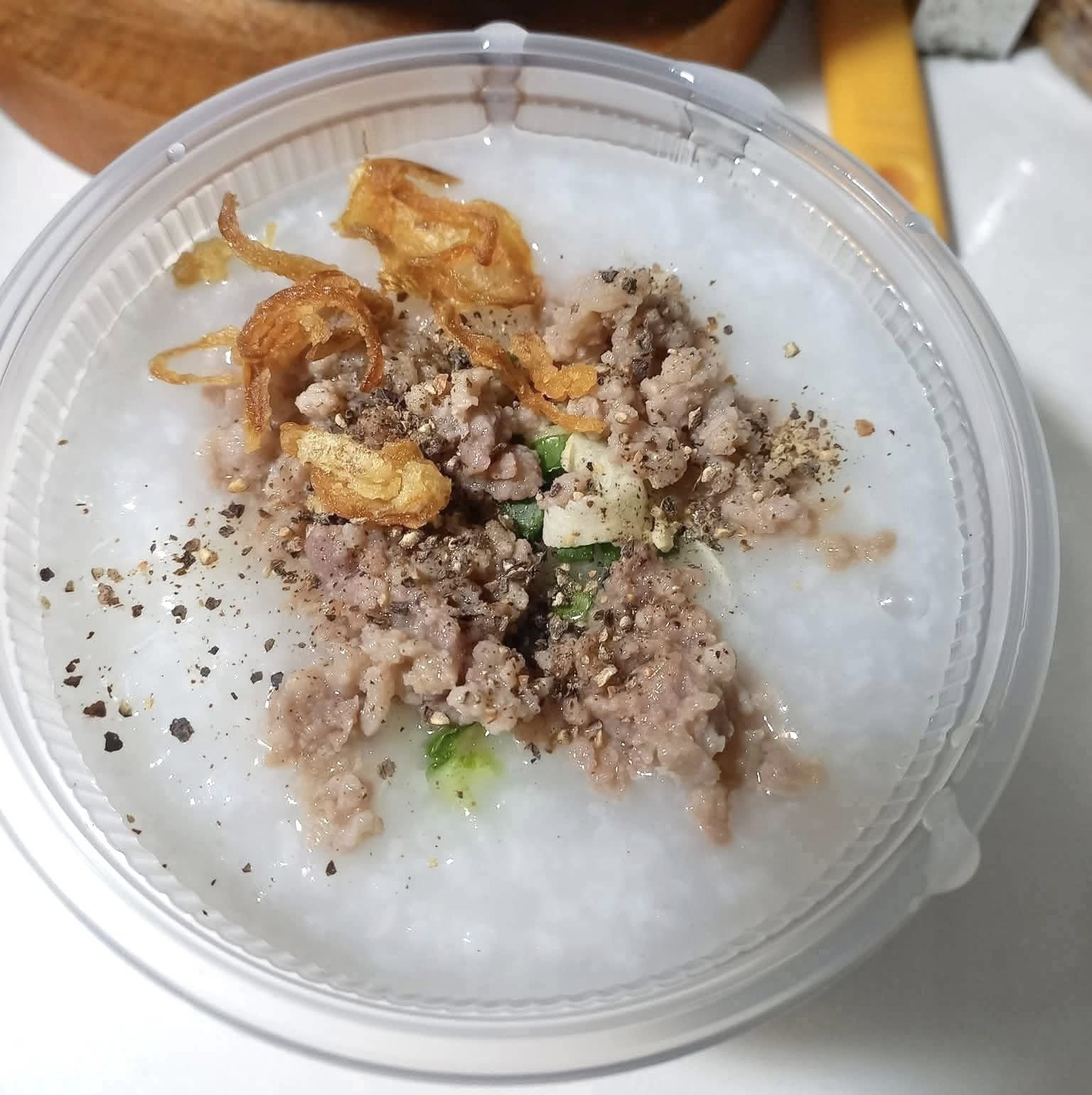 cháo thịt bằm   lang thang An Giang.jpg