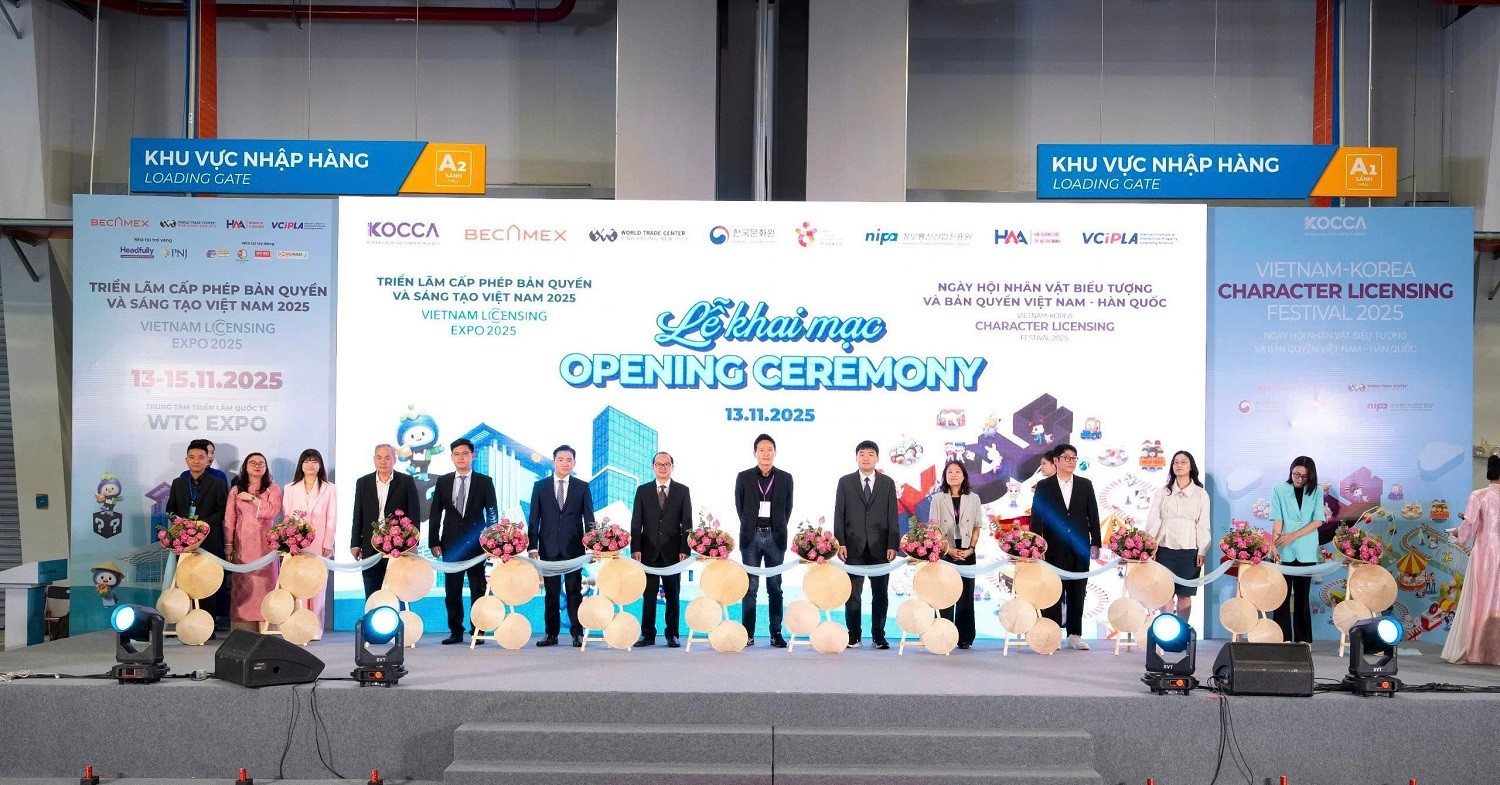 Chuỗi triển lãm bản quyền &amp;amp; sáng tạo Việt Nam - Hàn Quốc tại TP.HCM