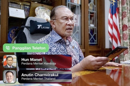 Thủ tướng Malaysia điện đàm với lãnh đạo Campuchia và Thái Lan giữa căng thẳng