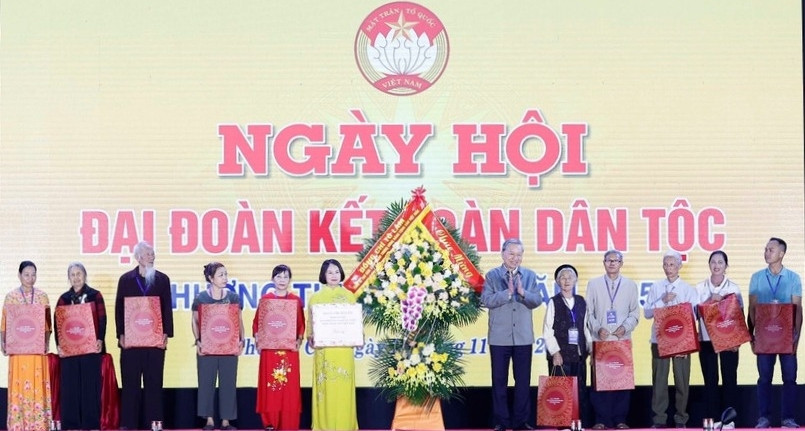 Tổng Bí thư: Lan tỏa tinh thần '5 dám' và '3 cùng' là góp một viên gạch bền chắc vào ngôi nhà đại đoàn kết Việt Nam