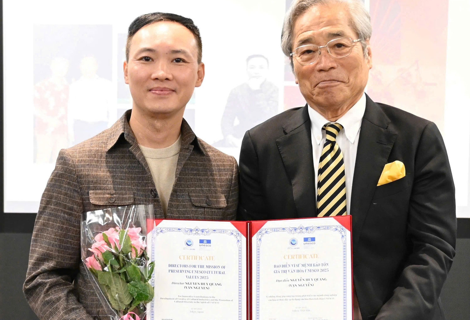 Đạo diễn người Việt được UNESCO Nhật Bản vinh danh