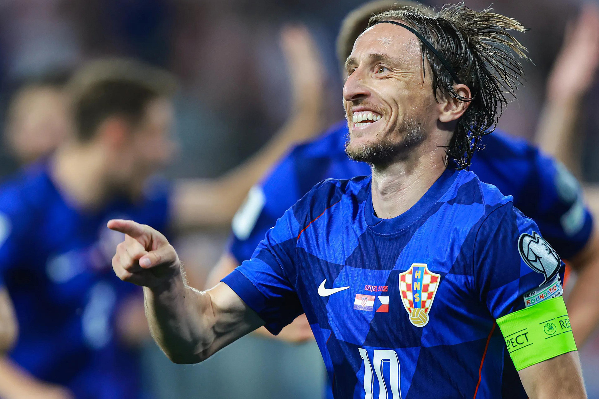 Modric là biểu tượng vàng của Croatia