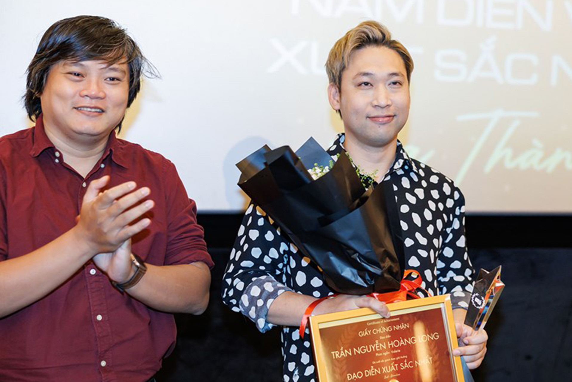 Đạo diễn xuất sắc nhất Trần Nguyễn Hoàng Long với phim Valerie