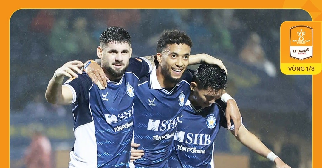 Đà Nẵng loại SLNA khỏi Cúp Quốc gia sau màn rượt đuổi kịch tính