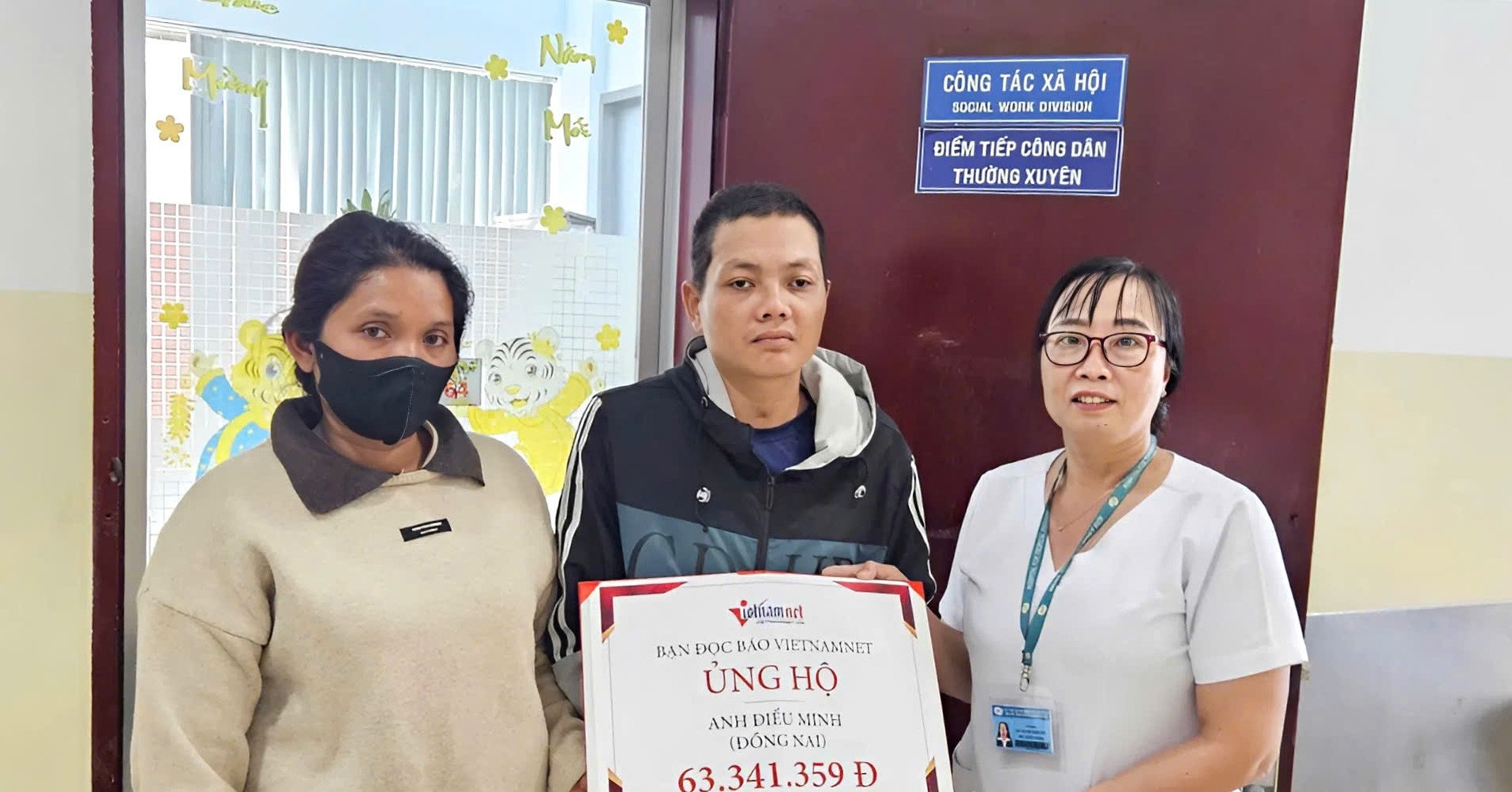 'Nhờ bạn đọc giúp đỡ, tôi mới có thể đứng ở đây hôm nay'