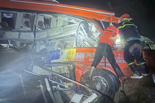 Danh sách 19 nạn nhân bị thương vụ sạt lở đè xe khách trên đèo Khánh Lê