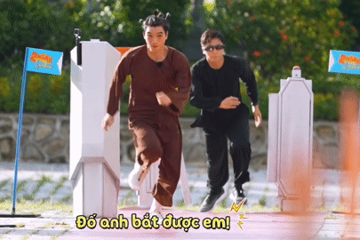 HIEUTHUHAI phô diễn tốc độ, chạy thắng ‘thợ săn’ ở '2 ngày 1 đêm'