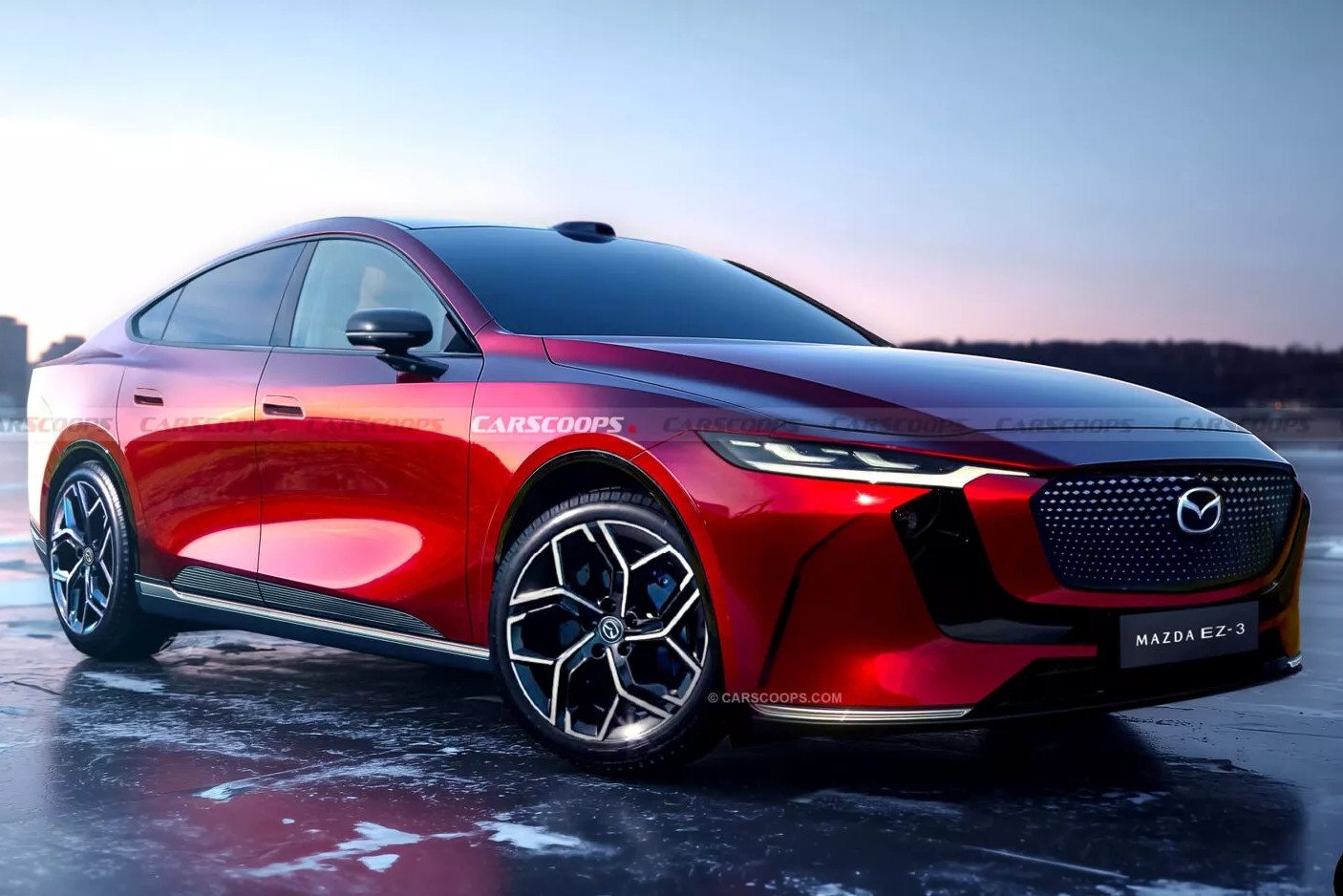 Mazda3 thế hệ mới sẽ là xe điện, nhưng có thể không còn tên... Mazda3