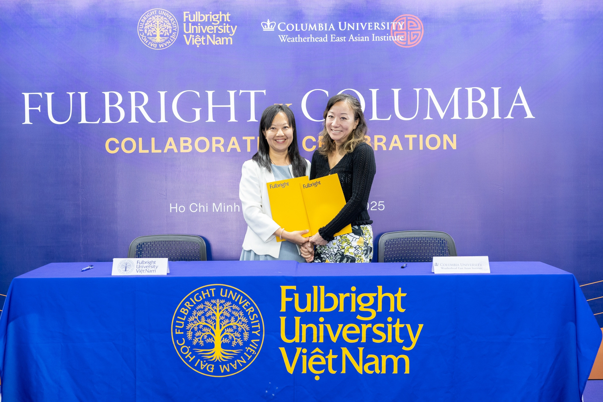 Trường Đại học Fulbright Việt Nam ký hợp tác với Đại học Columbia, Hoa Kỳ