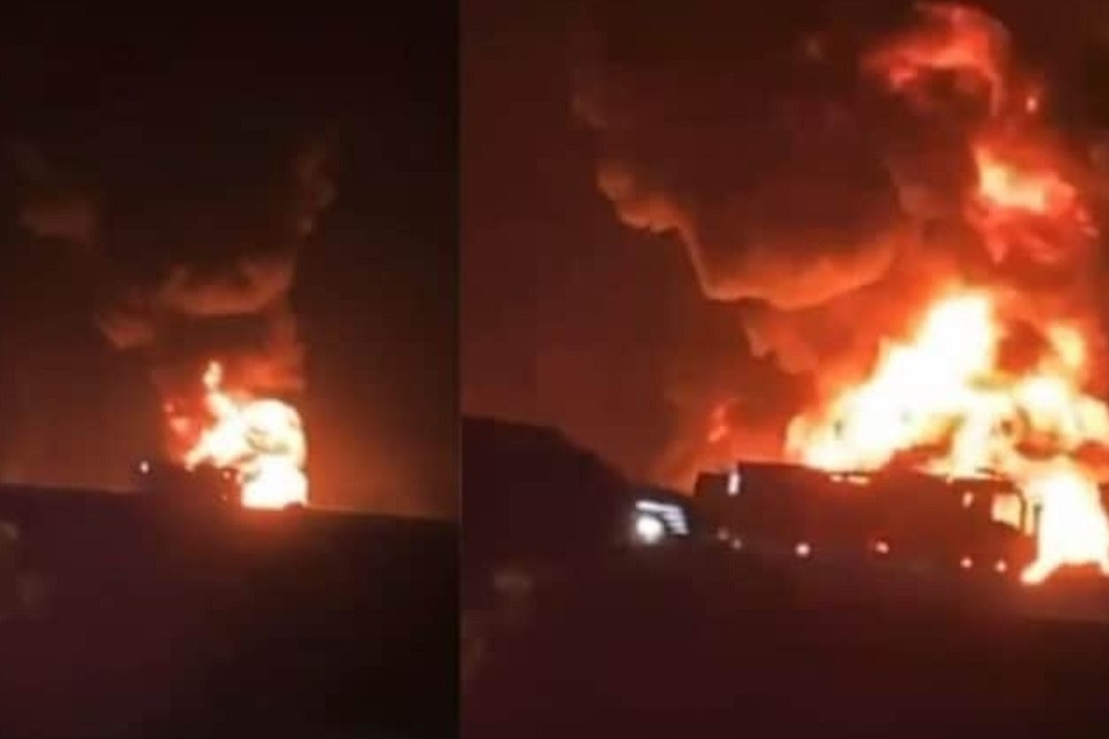 Xe buýt va chạm xe bồn chở dầu ở Ảrập Xêút, hàng chục người thiệt mạng