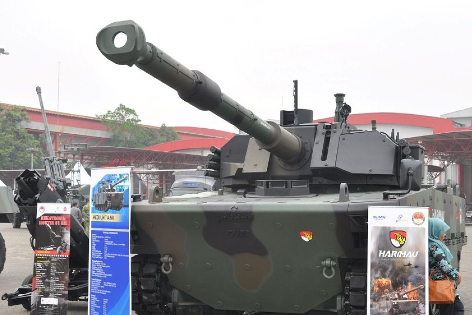 Xe tăng Harimau tốc độ 78km/h, pháo 105mm, giáp