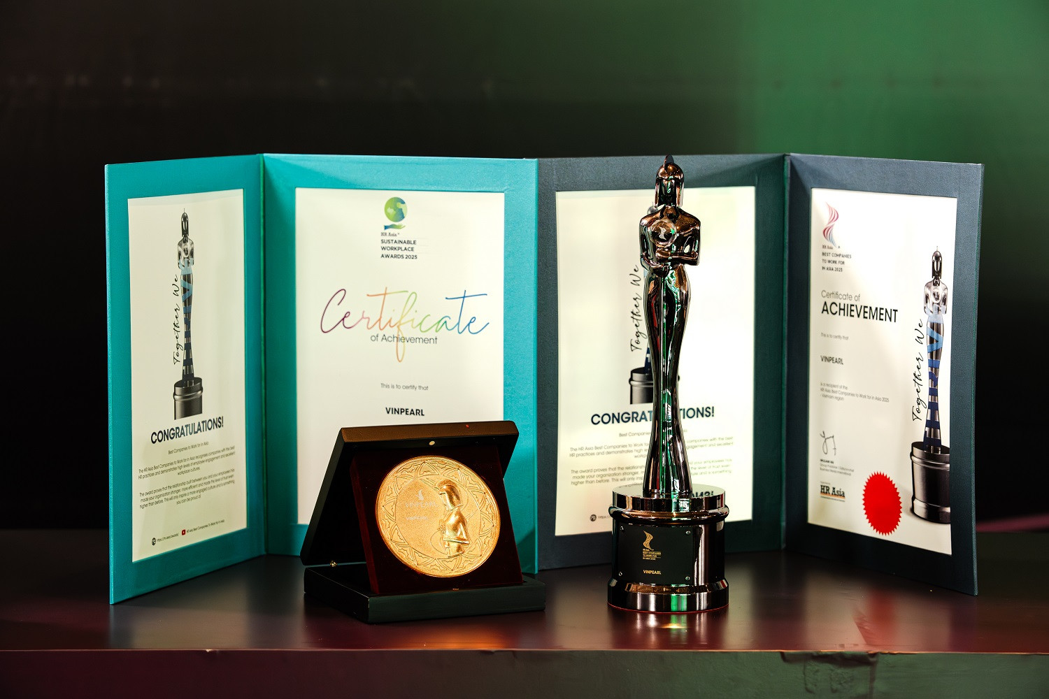 Vinpearl nhận cú đúp giải thưởng HR Asia Awards 2025