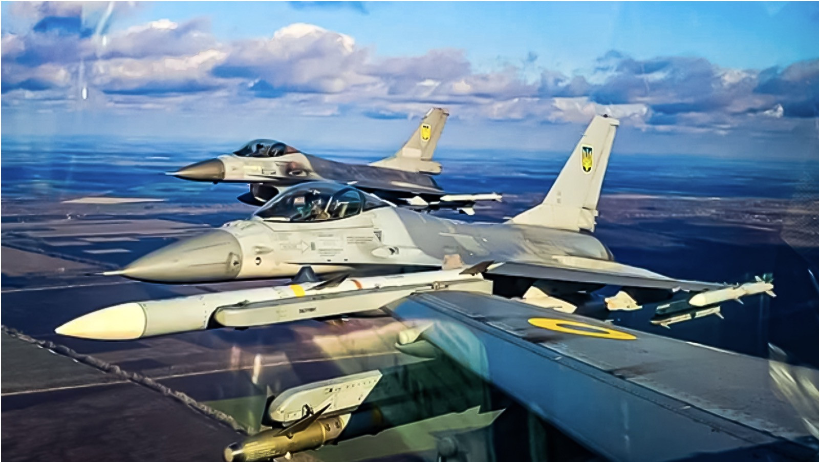 Chiến đấu cơ F-16. Ảnh: Không quân Ukraine