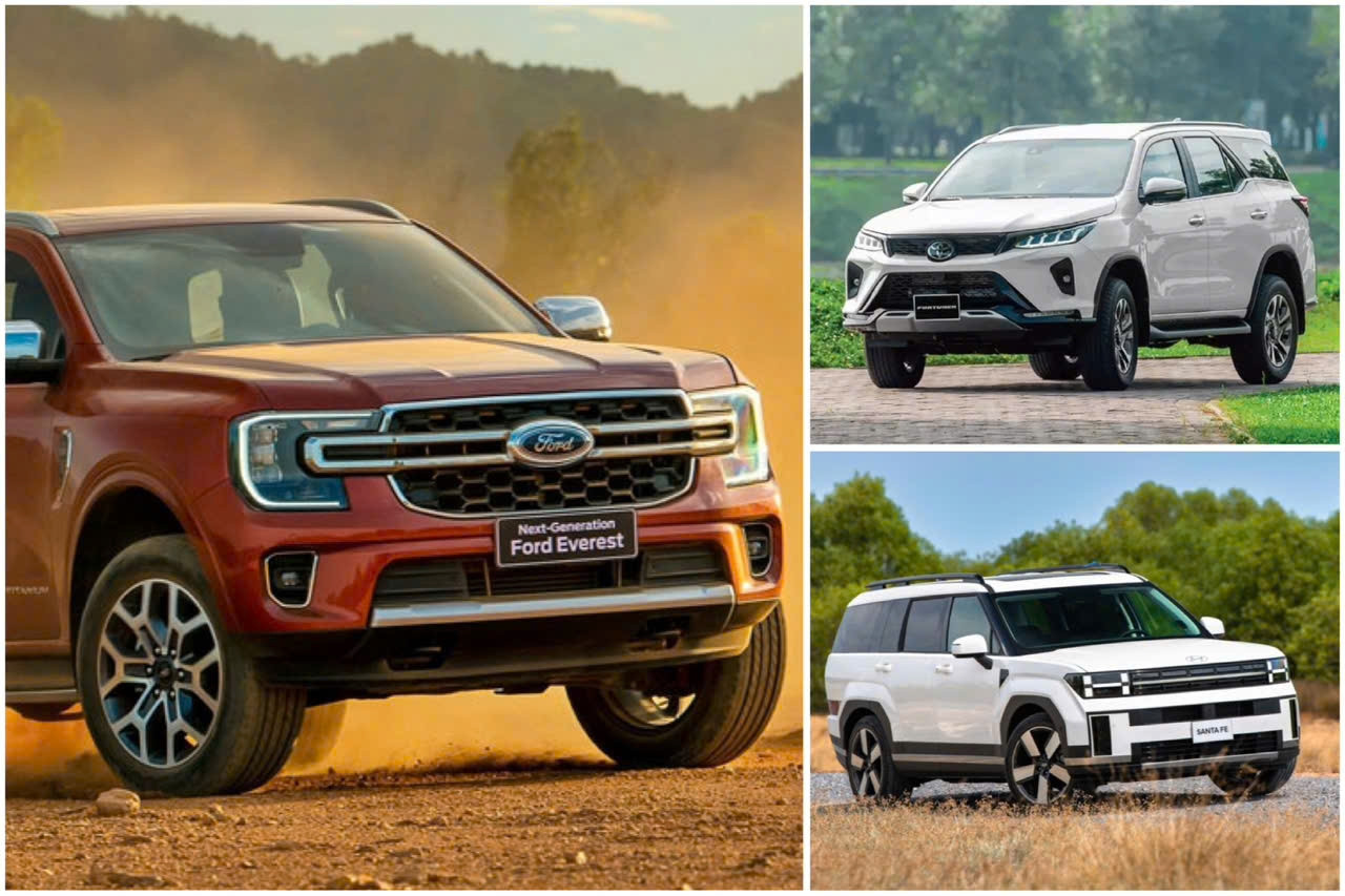 Phân khúc D-SUV: Ford Everest 'một mình một ngựa', thiếu đối thủ xứng tầm