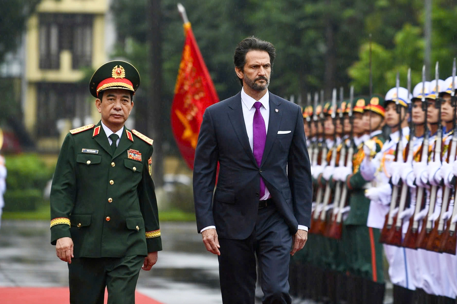 Phó Thủ tướng, Bộ trưởng Quốc phòng Slovakia thăm Việt Nam