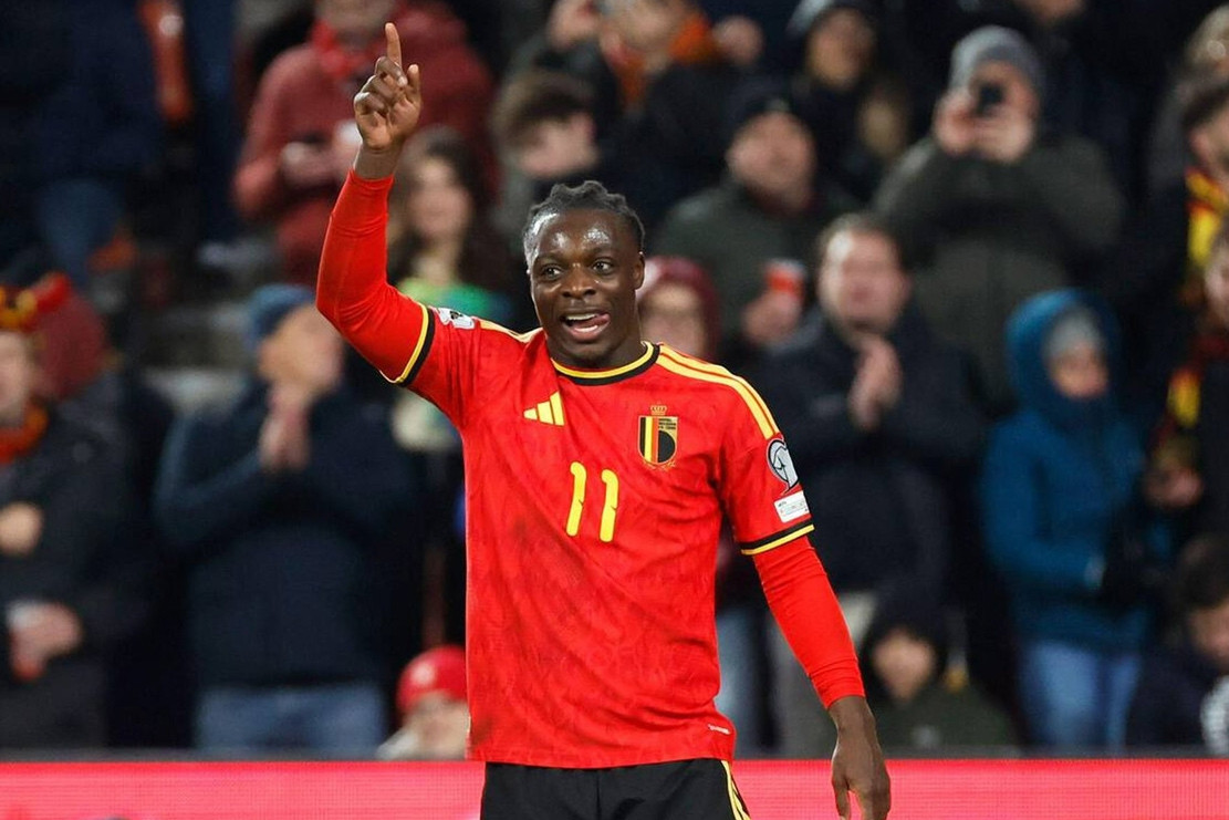 Doku rực sáng cùng Bỉ bay đến World Cup 2026