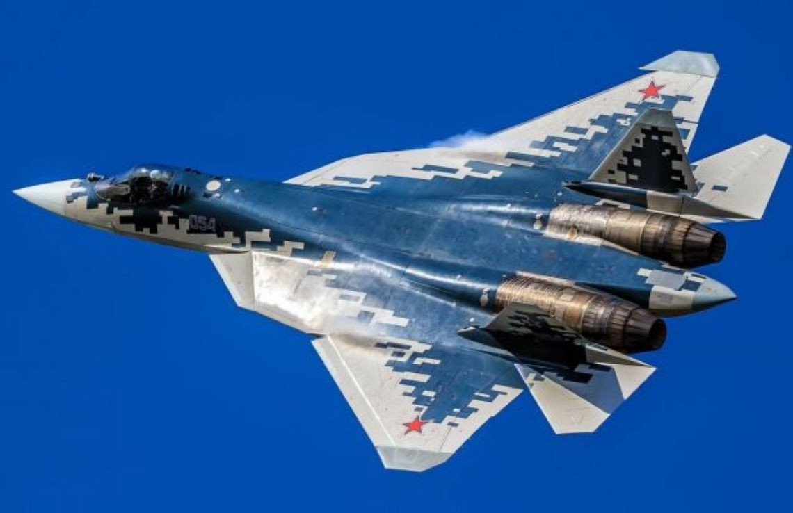 Tiêm kích tàng hình Su-57E Nga ‘lột xác’ với vòi phun phẳng 2D, tiêu diệt phòng không vượt xa F-35