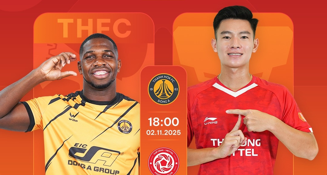 Trực tiếp bóng đá Thanh Hóa 0-1 Thể Công: Siêu phẩm đẳng cấp thế giới