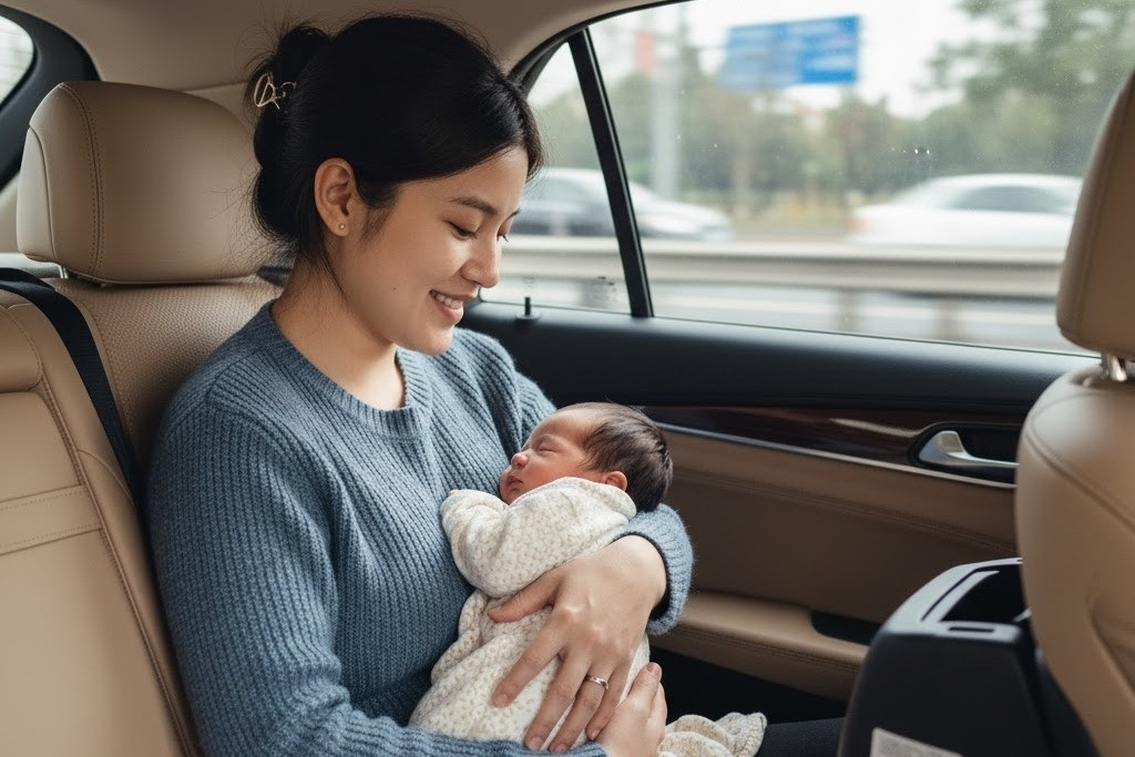 Chuyên gia lý giải vì sao ôm con trên ô tô kém an toàn hơn đặt trong ghế trẻ em