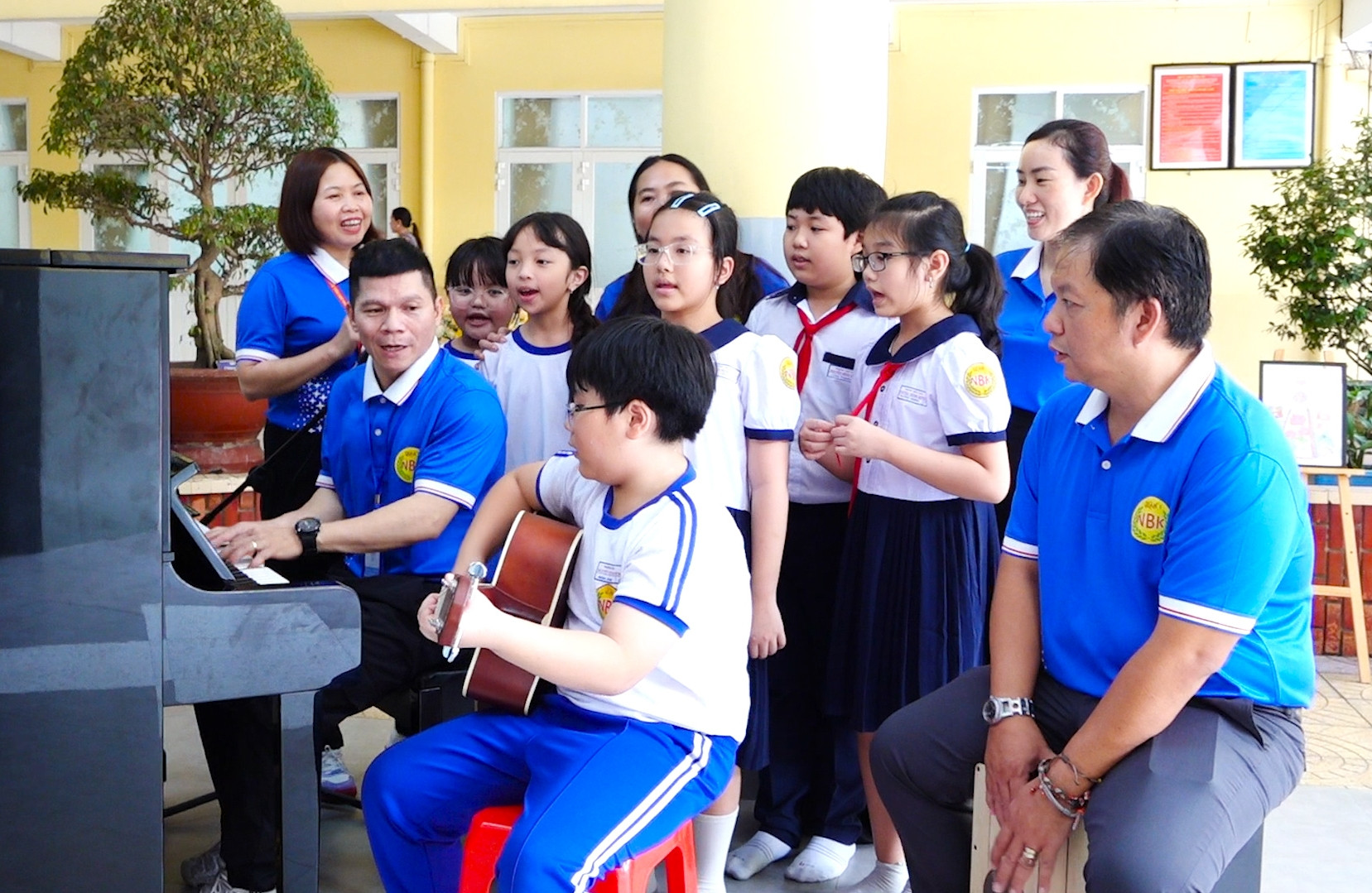 TPHCM: Khi công nghệ và cảm xúc cùng cất lời trong các lớp học số