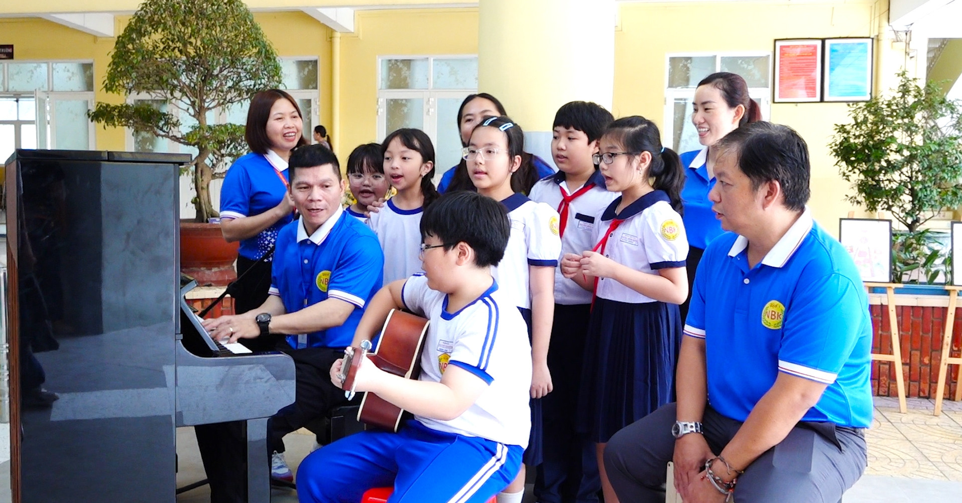 TPHCM: Khi công nghệ và cảm xúc cùng cất lời trong các lớp học số