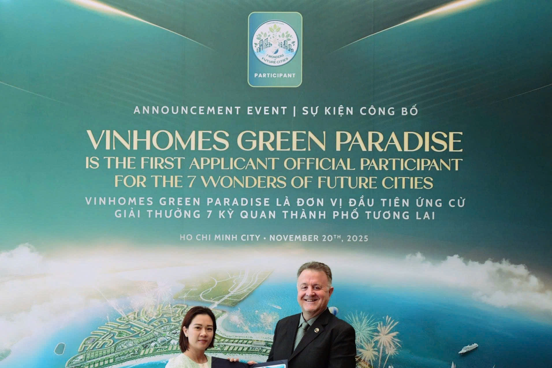 Vinhomes Green Paradise là ứng viên đầu tiên ‘7 Kỳ quan Đô thị Tương lai’