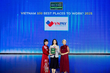 VNPAY tiếp tục góp mặt trong Top 100 Nơi làm việc tốt nhất Việt Nam 2025